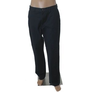 Perry Ellis Mens Flat Iron Pants 42X30 Navy Blue